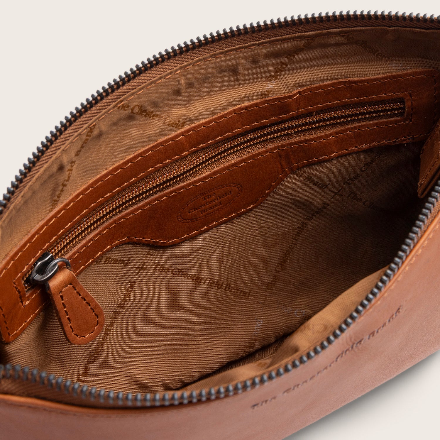 Leather Crossbody Bag Cognac Orinoco