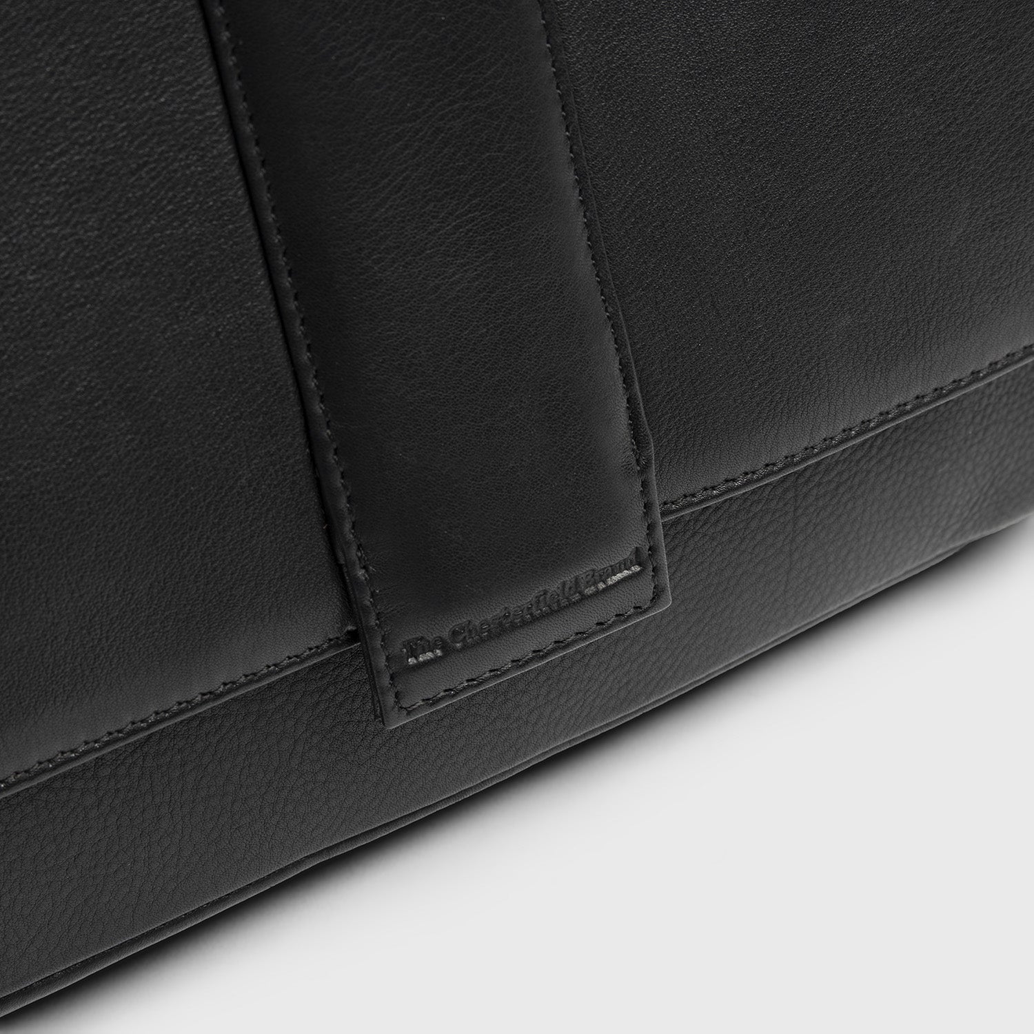 Sac Porté Épaule en Cuir Noir Zora