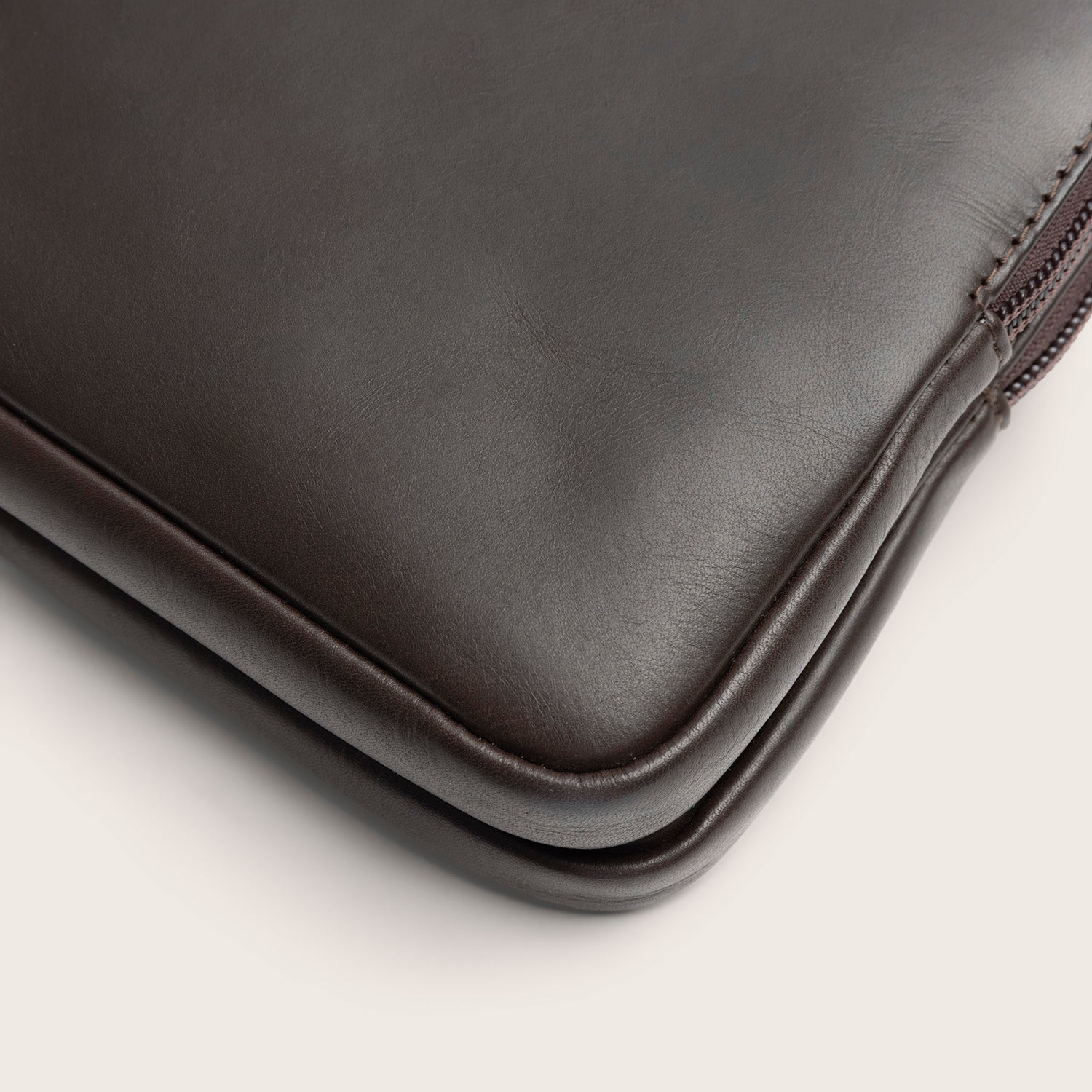 Sac Bandoulière en Cuir Marron Caia