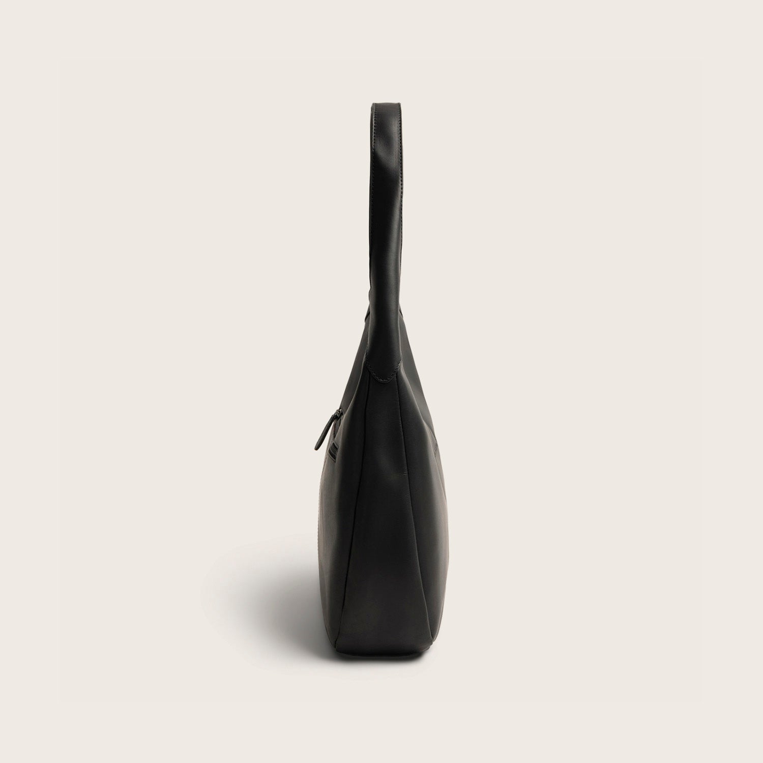 Sac Cabas en Cuir Noir Neya
