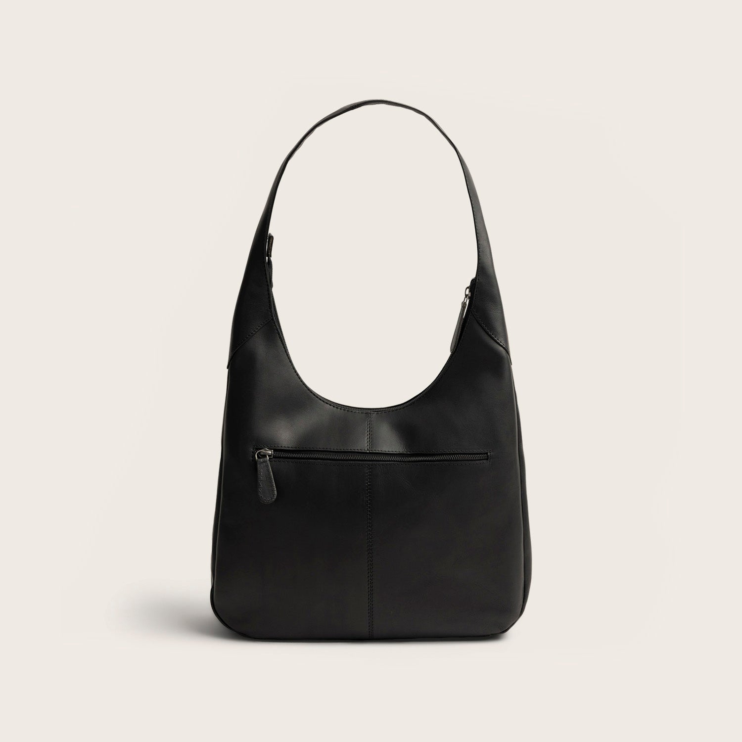 Sac Cabas en Cuir Noir Neya