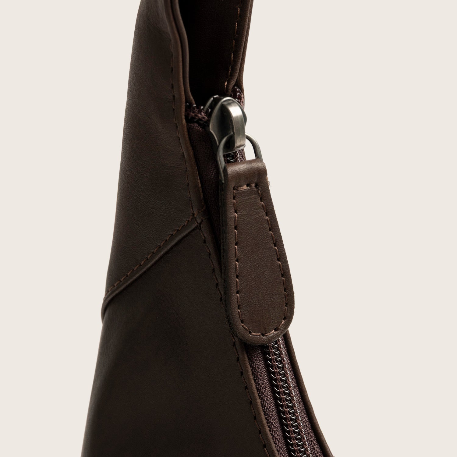 Sac Cabas en Cuir Marron Neya