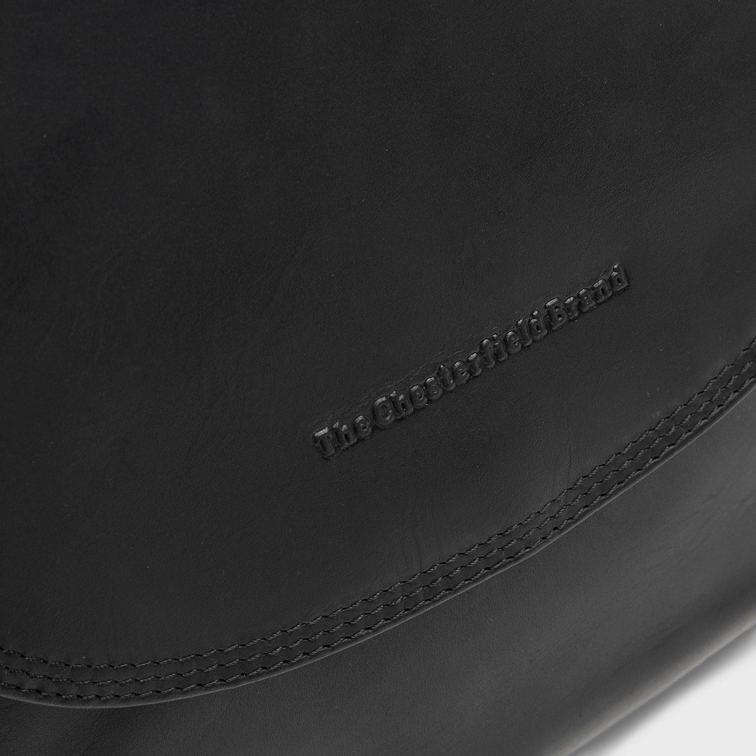 Sac Bandoulière en Cuir Noir Vayana
