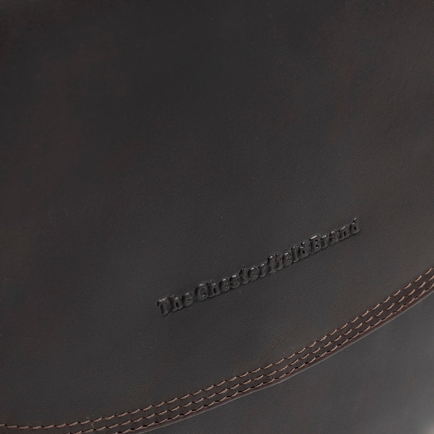 Sac Bandoulière en Cuir Marron Vayana