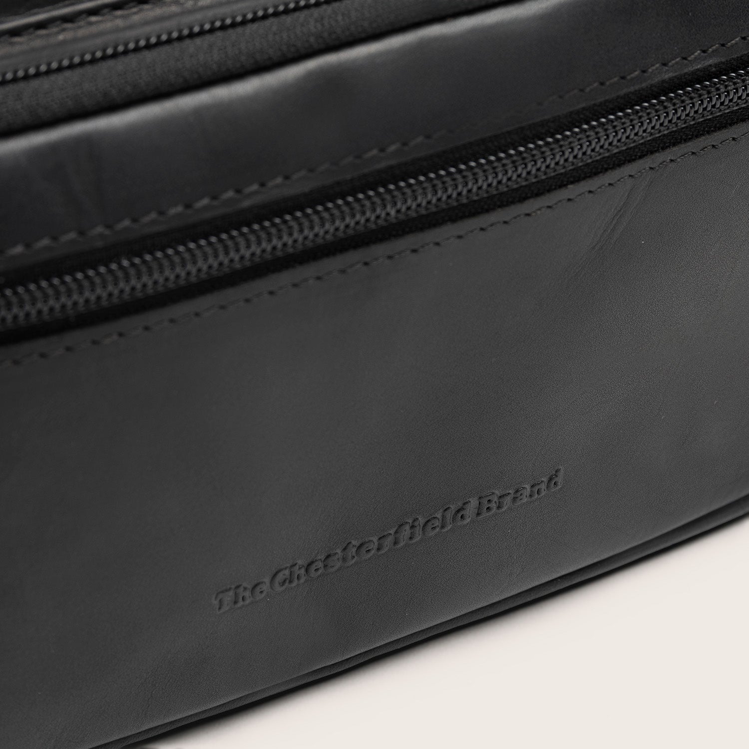 Sac Bandoulière en Cuir Noir Vayenne