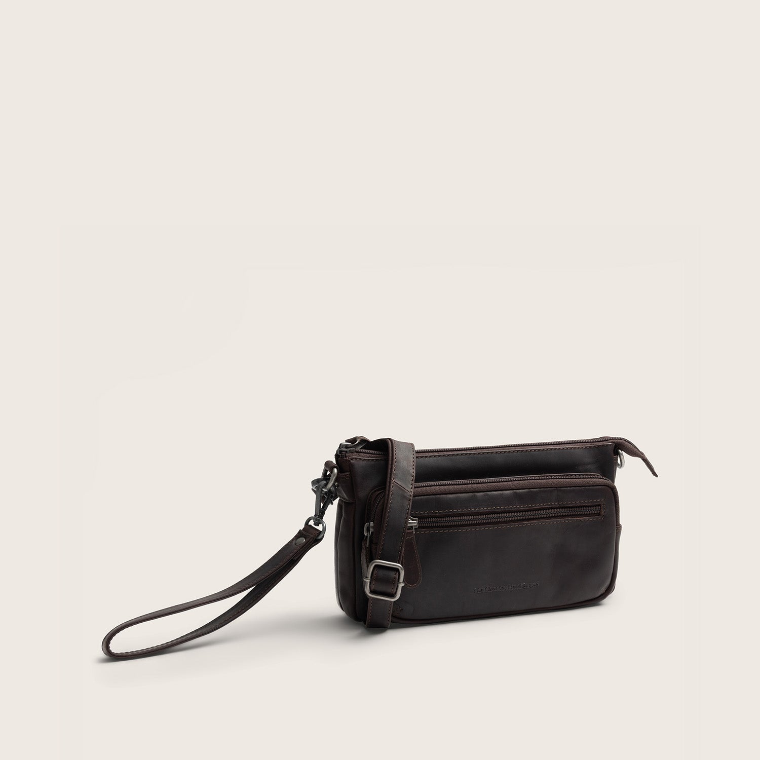 Sac Bandoulière en Cuir Marron Vayenne