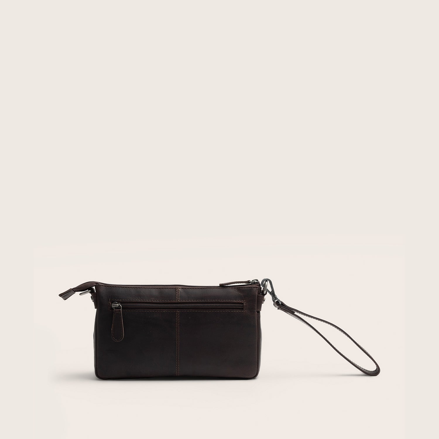 Sac Bandoulière en Cuir Marron Vayenne