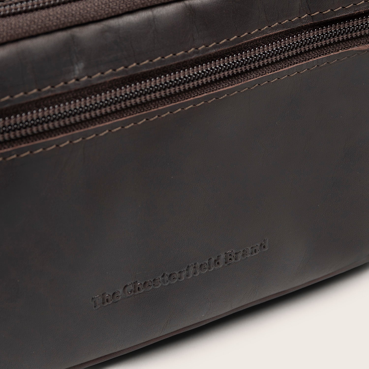 Sac Bandoulière en Cuir Marron Vayenne