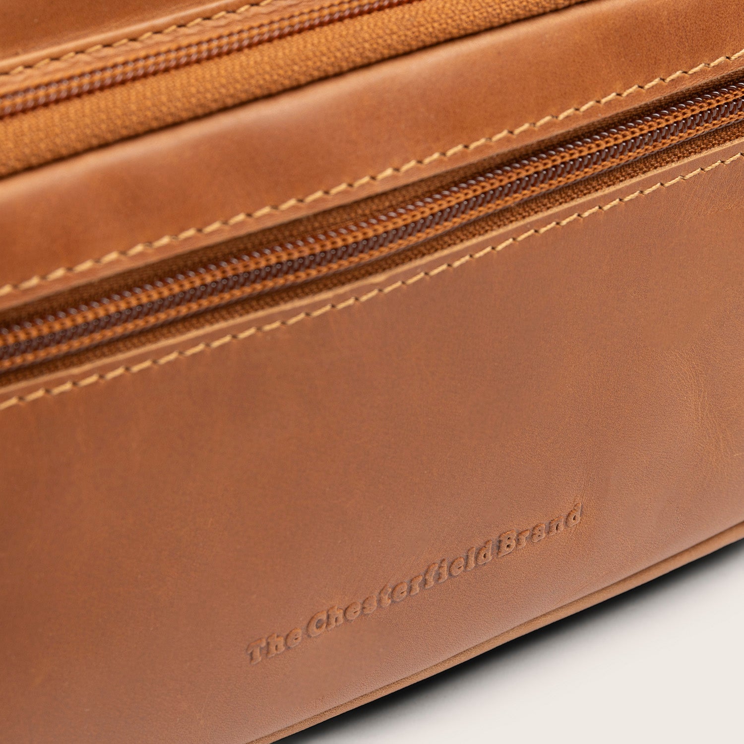 Sac Bandoulière en Cuir Cognac Vayenne