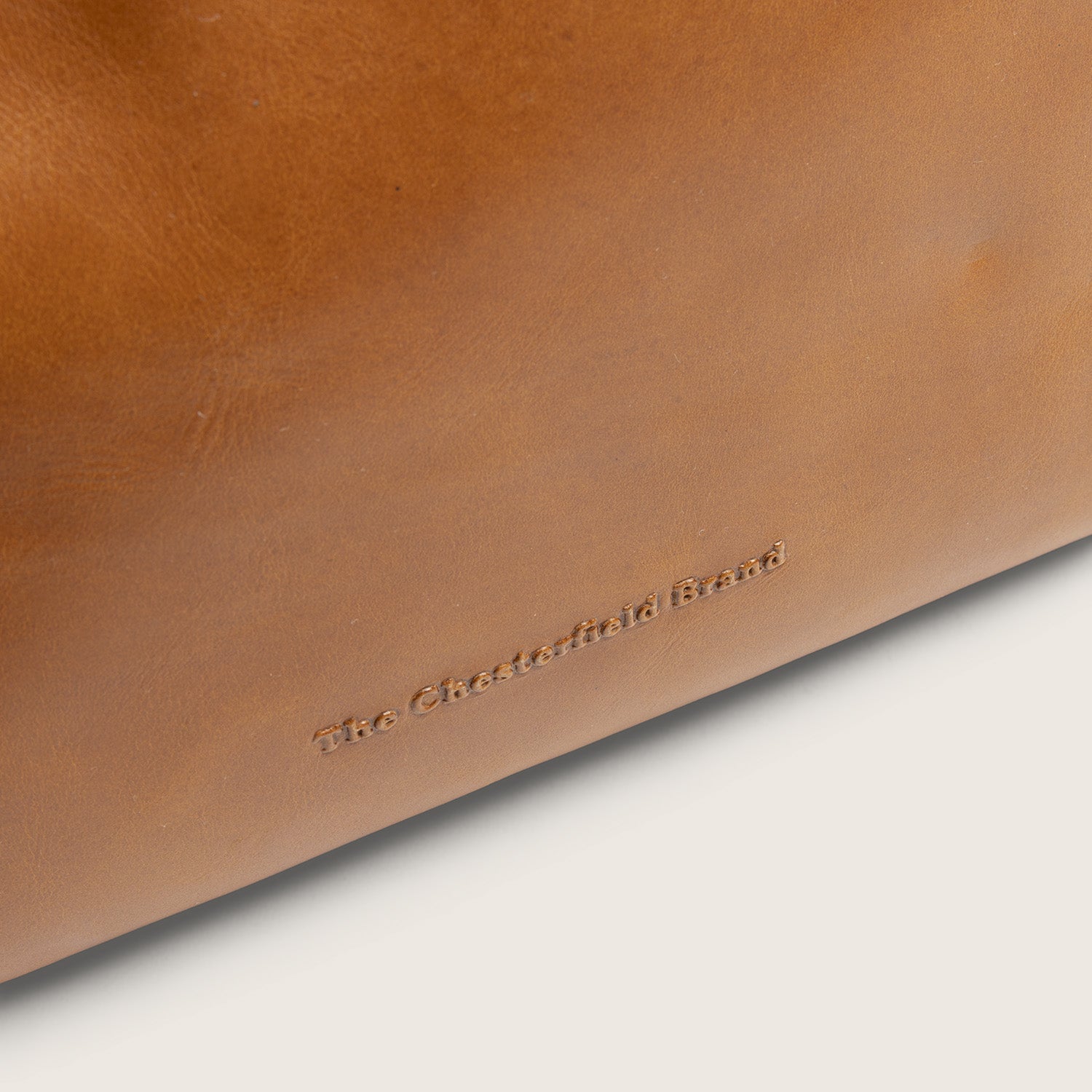 Sac Porté Épaule en Cuir Cognac Fierra