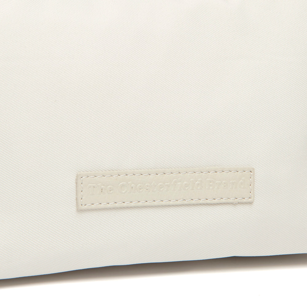 Leather Shoulder Bag Off White Lovund