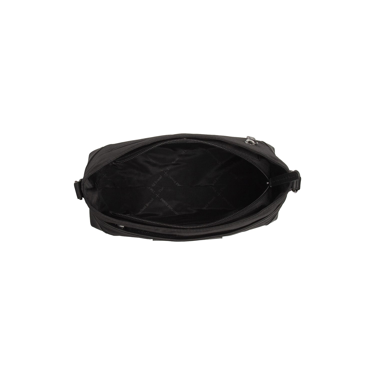 Leather Shoulder Bag Black Nevon
