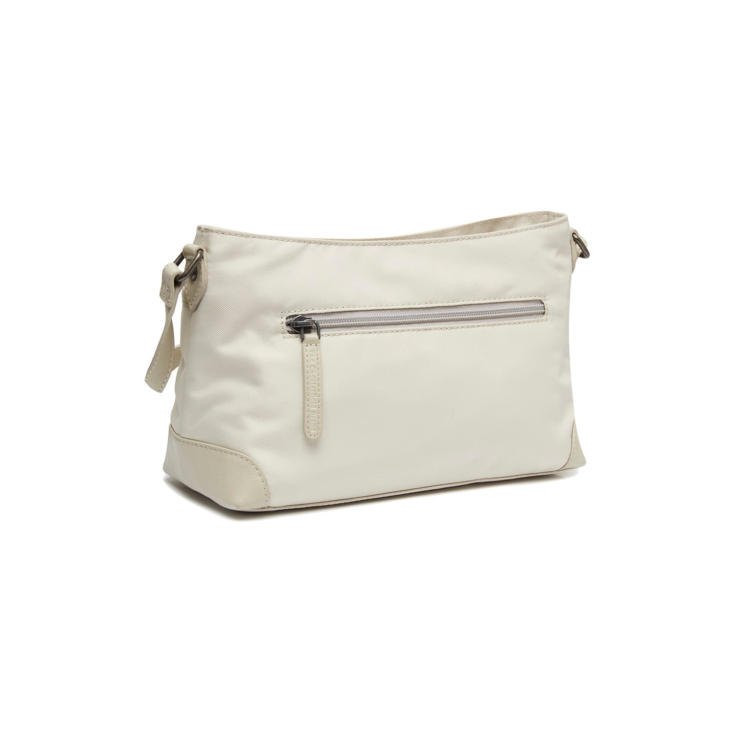 Leather Shoulder Bag Off White Nevon