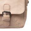 Leder Umhängetasche Beige Feynor