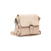 Leder Umhängetasche Beige Primrose