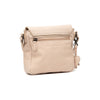 Leder Umhängetasche Beige Primrose