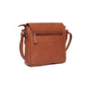 Leder Umhängetasche Cognac Primrose