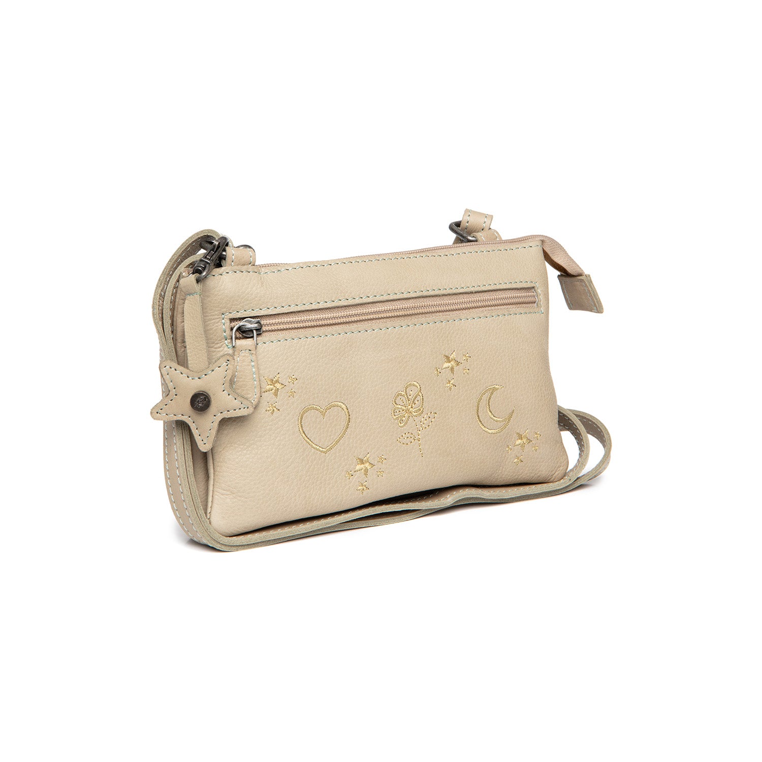 Leather Shoulderbag Ocean Green Tovelove