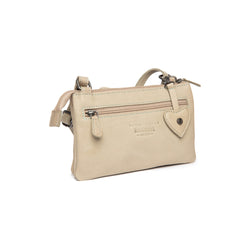 Sac Bandoulière en Cuir Vert Océan Tovelove