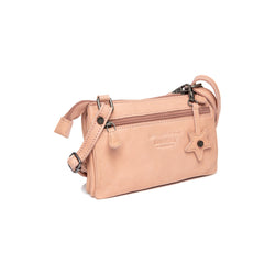 Sac Bandoulière en Cuir Rose Vintage Tovelove