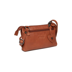 Sac Bandoulière en Cuir Cognac Tovelove