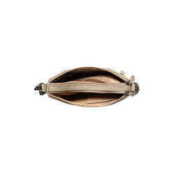 Sac Bandoulière en Cuir Vert Océan Clover