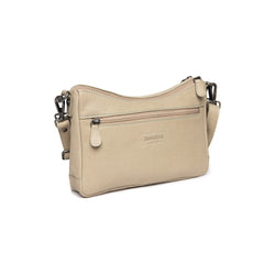 Sac Bandoulière en Cuir Vert Océan Clover