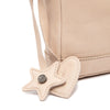 Leren Schoudertas Beige Clover