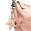 Sac Bandoulière en Cuir Rose Vintage Clover