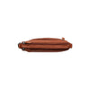 Leren Schoudertas Cognac Clover