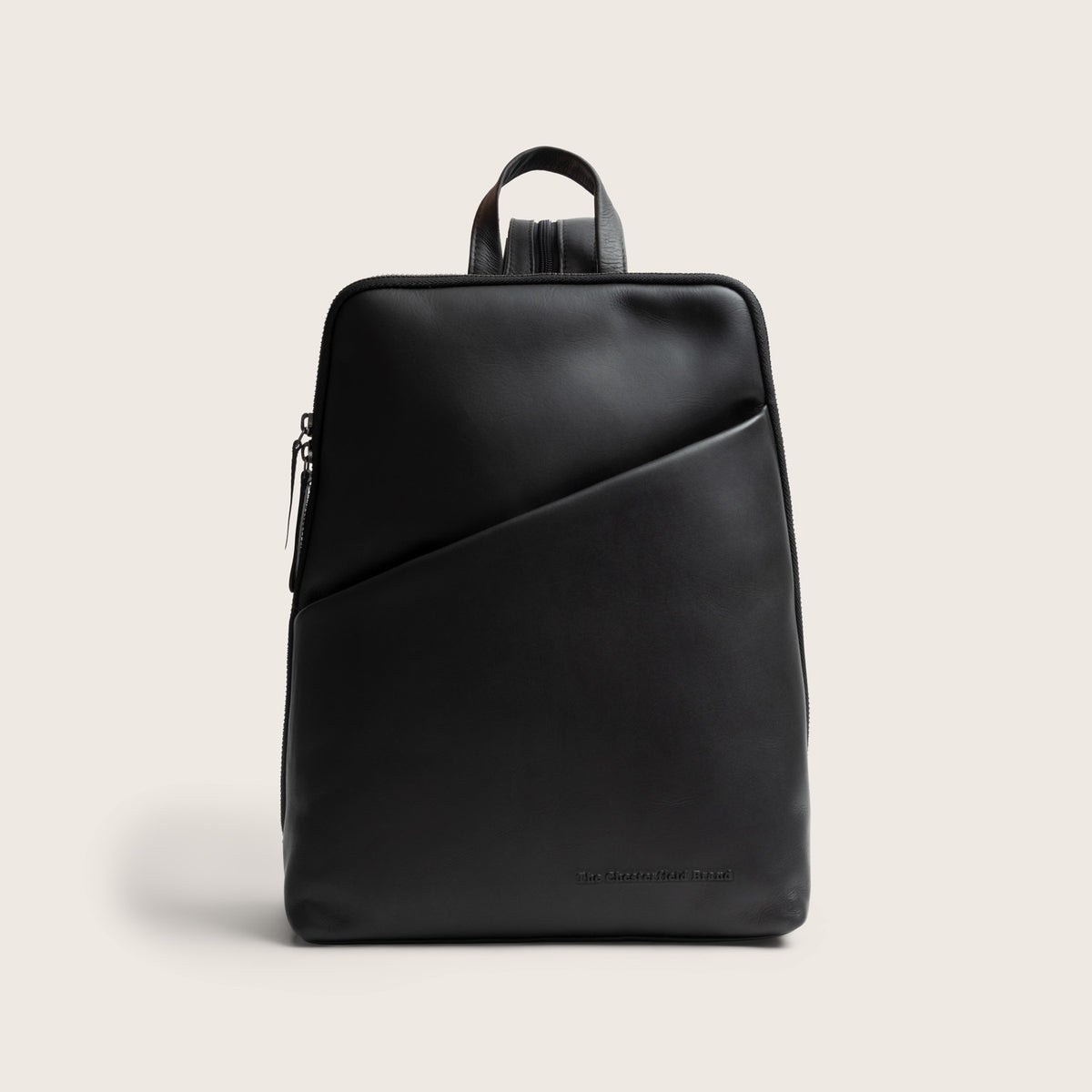 Leder Rucksack Schwarz Amanda