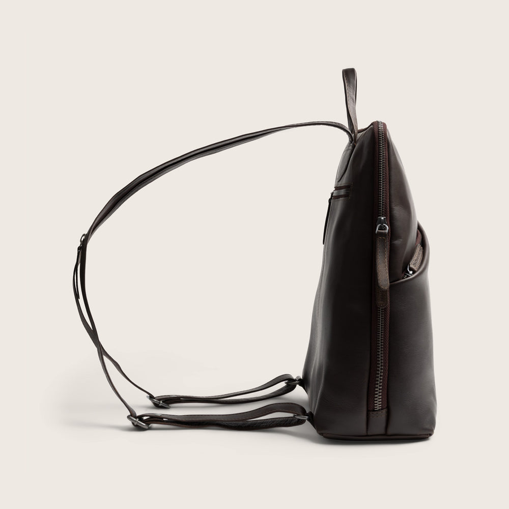 Leder Rucksack Braun Amanda