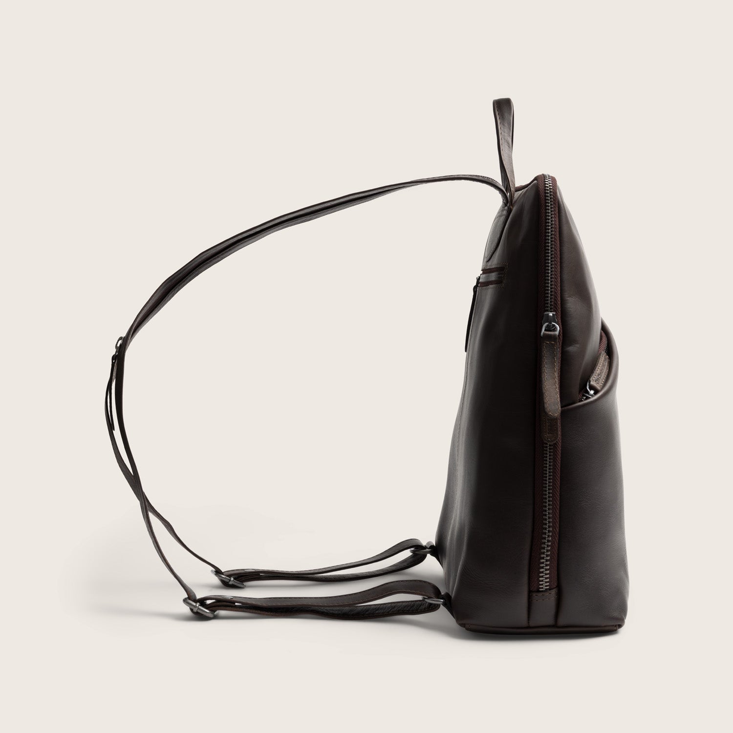 Leder Rucksack Braun Amanda
