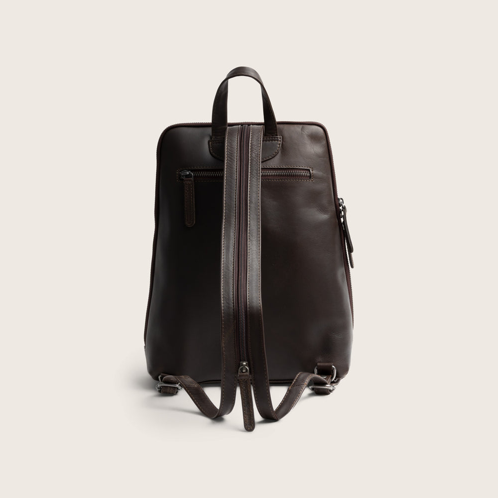 Leder Rucksack Braun Amanda