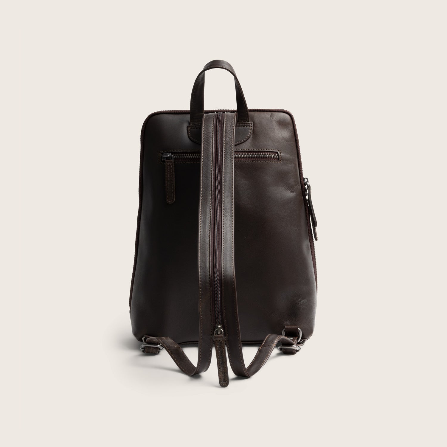 Leder Rucksack Braun Amanda