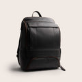 Leather Laptop Backpack Brown Rich