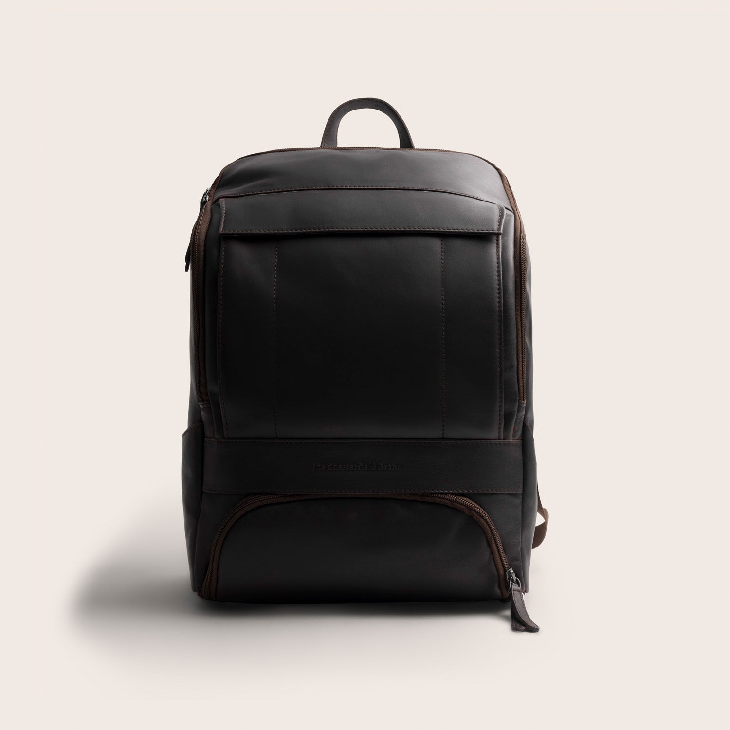 Leren Laptoprugzak Bruin Rich