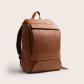 Leather Laptop Backpack Cognac Rich