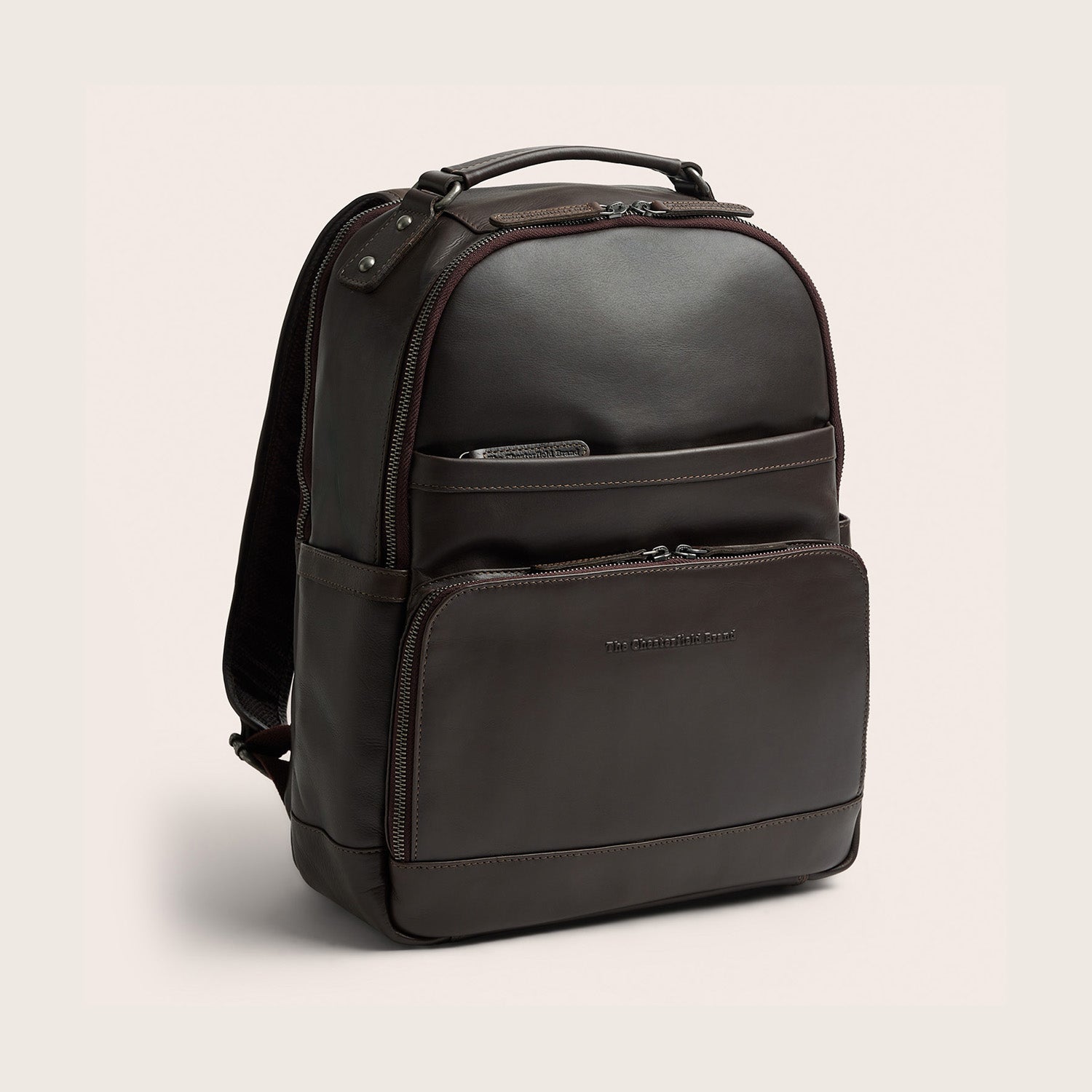 Leren Laptoprugzak Bruin Austin