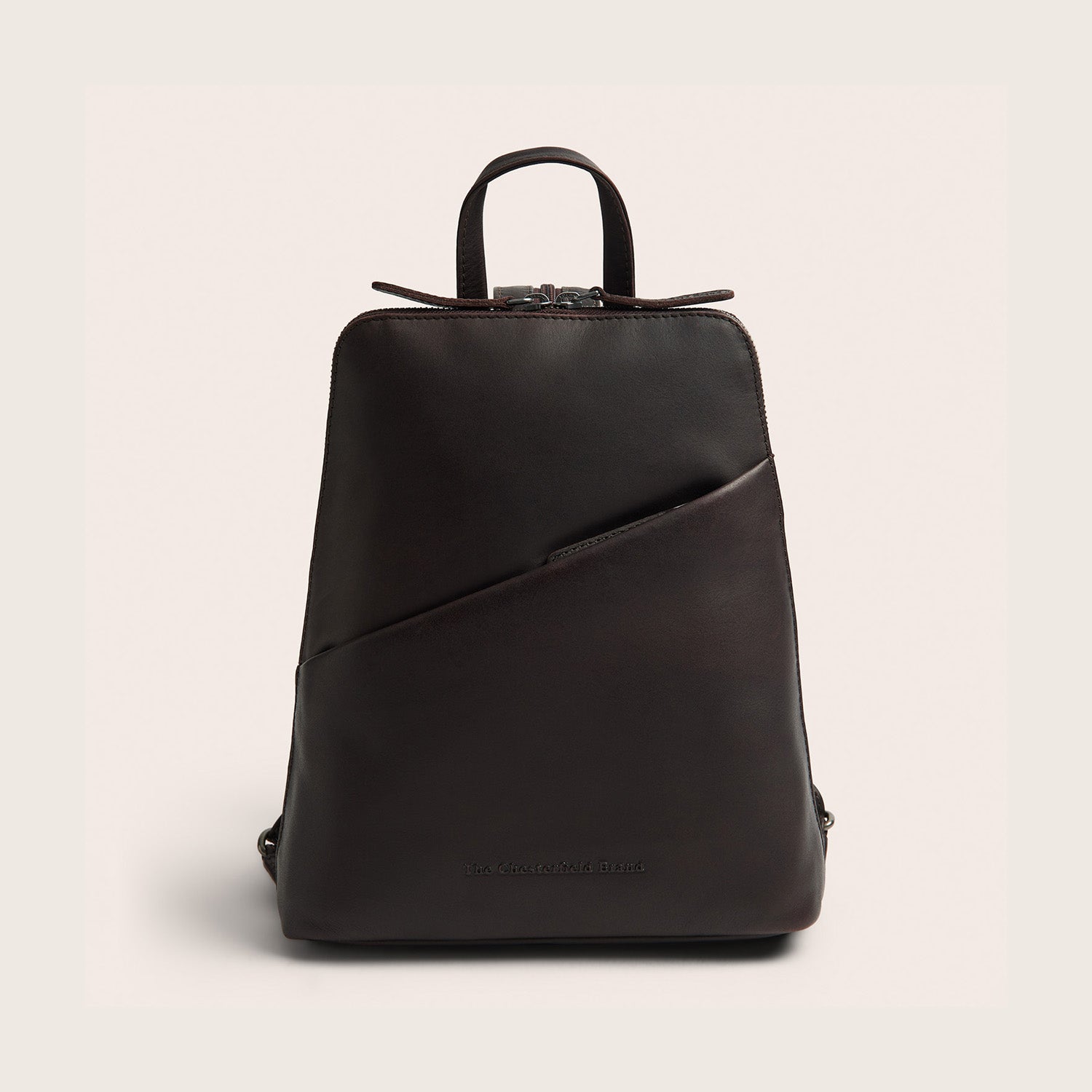 Sac à Dos en Cuir Marron Claire