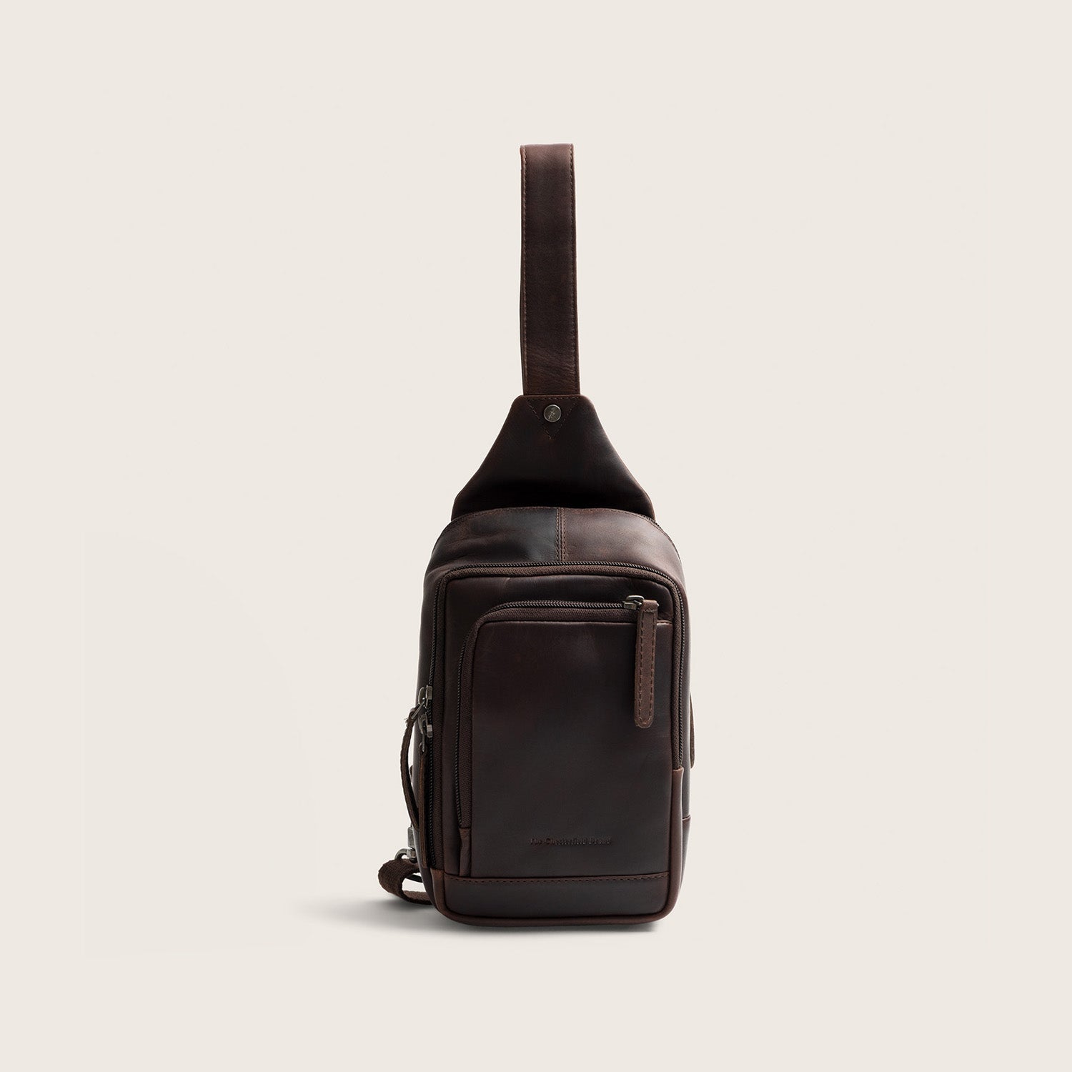 Sacoche Holster en Cuir Marron Riga