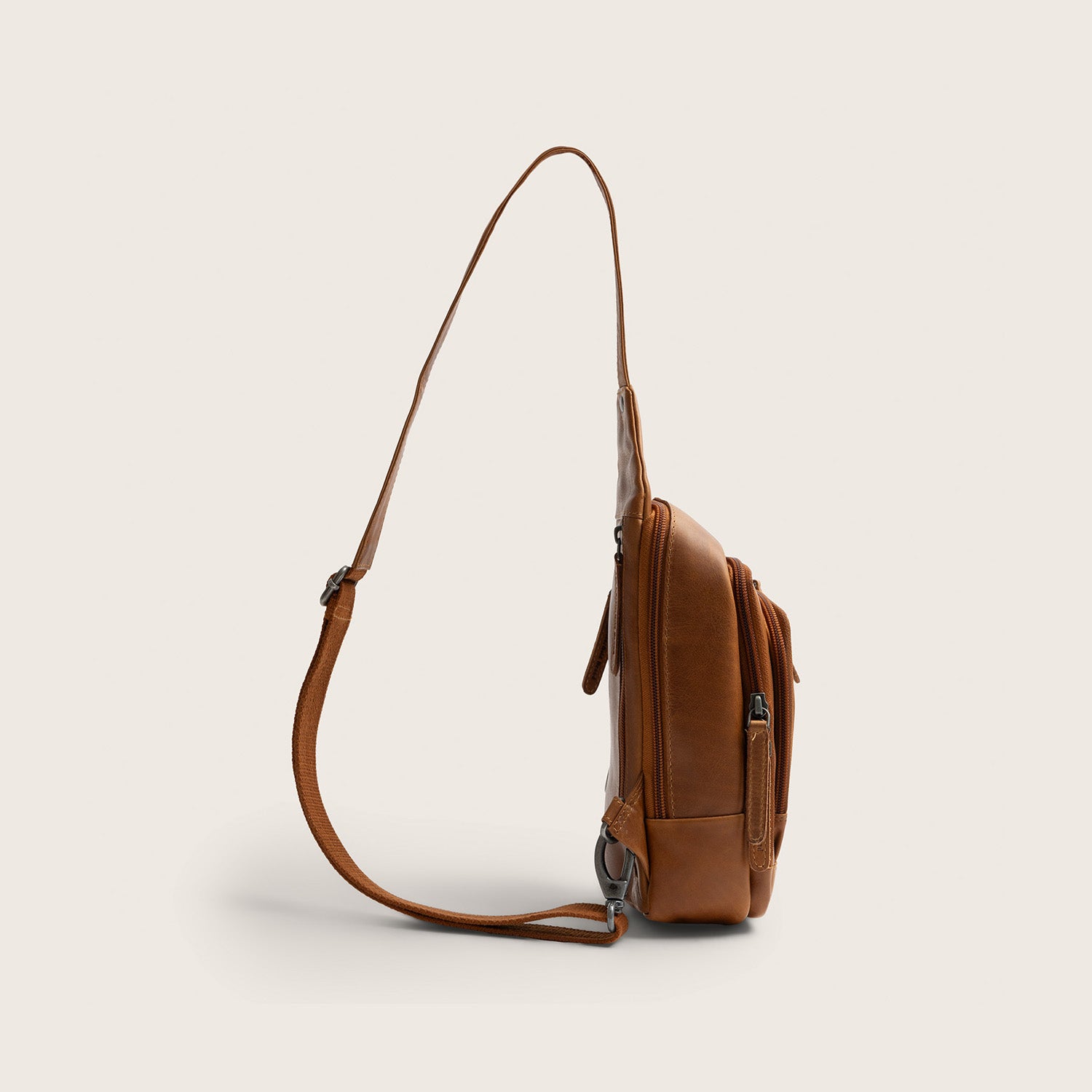 Sacoche Holster en Cuir Cognac Riga