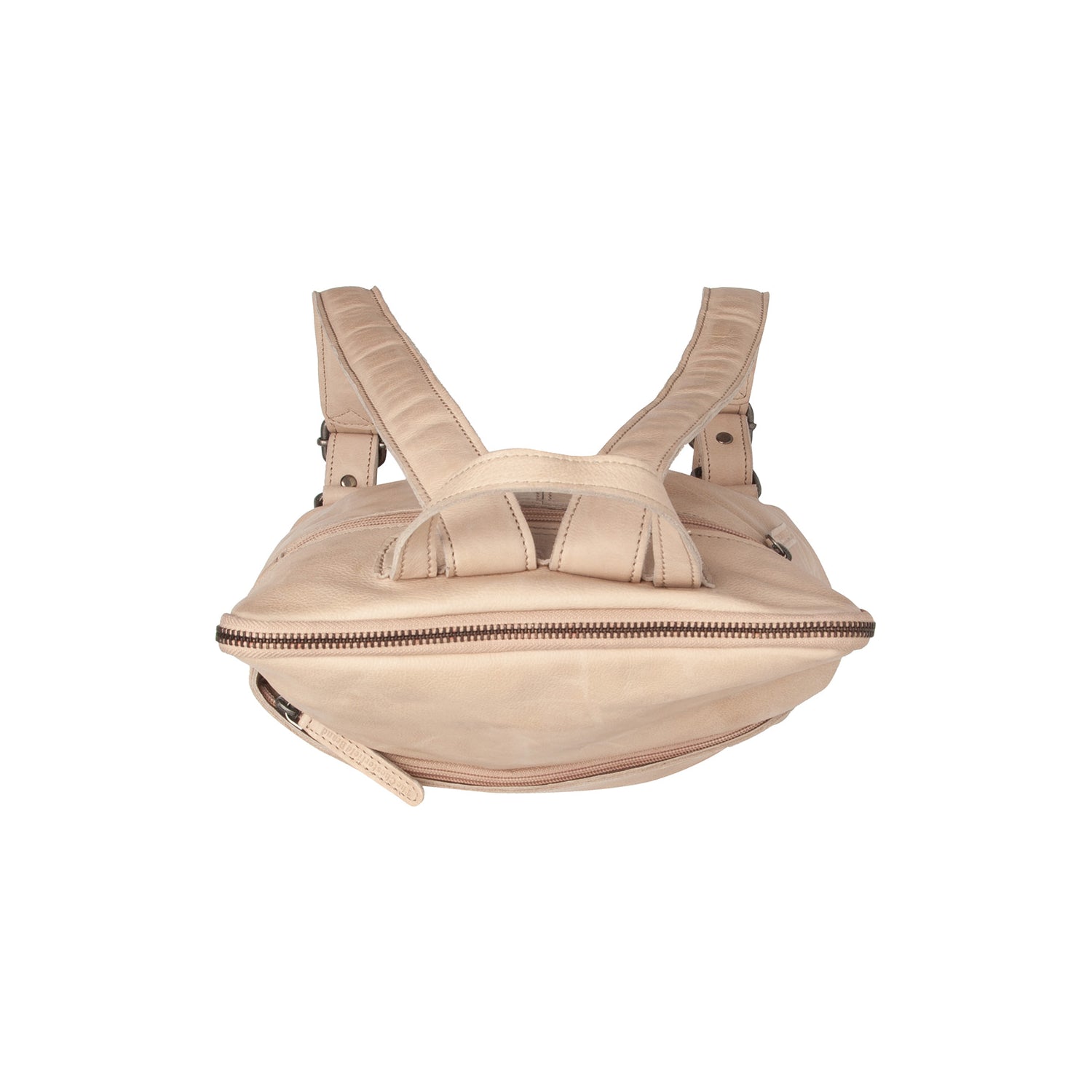 Leren Rugzak Beige Bern