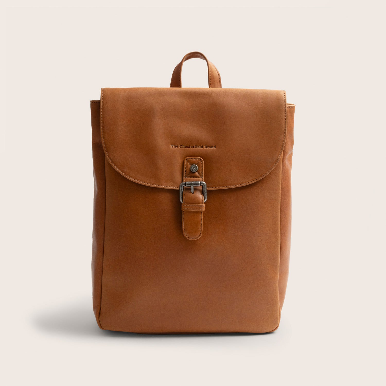 Leder Rucksack Cognac Vermont