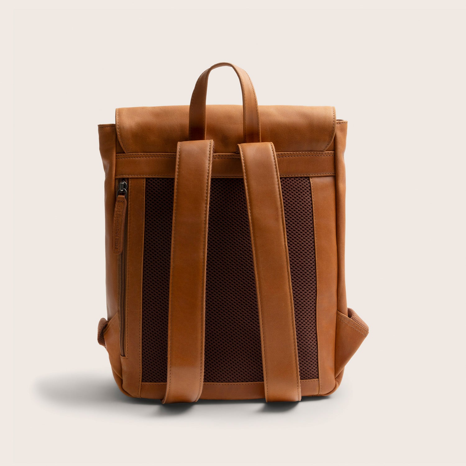 Leder Rucksack Cognac Vermont