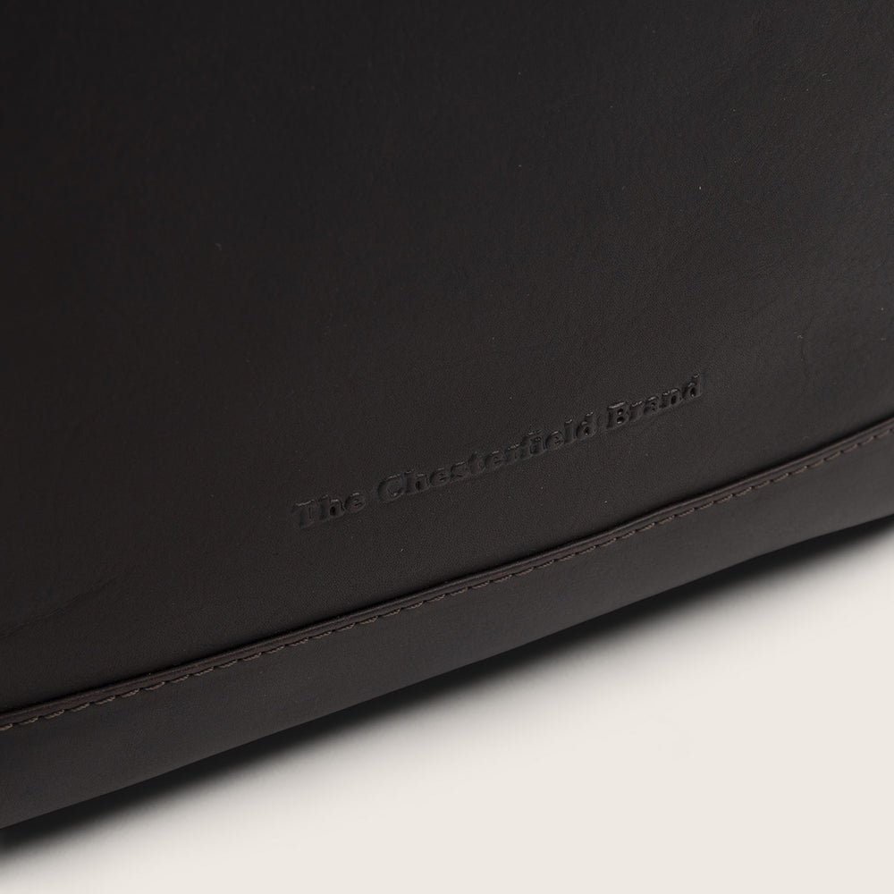 Sac à Dos Roll-top en Cuir Marron Mazara