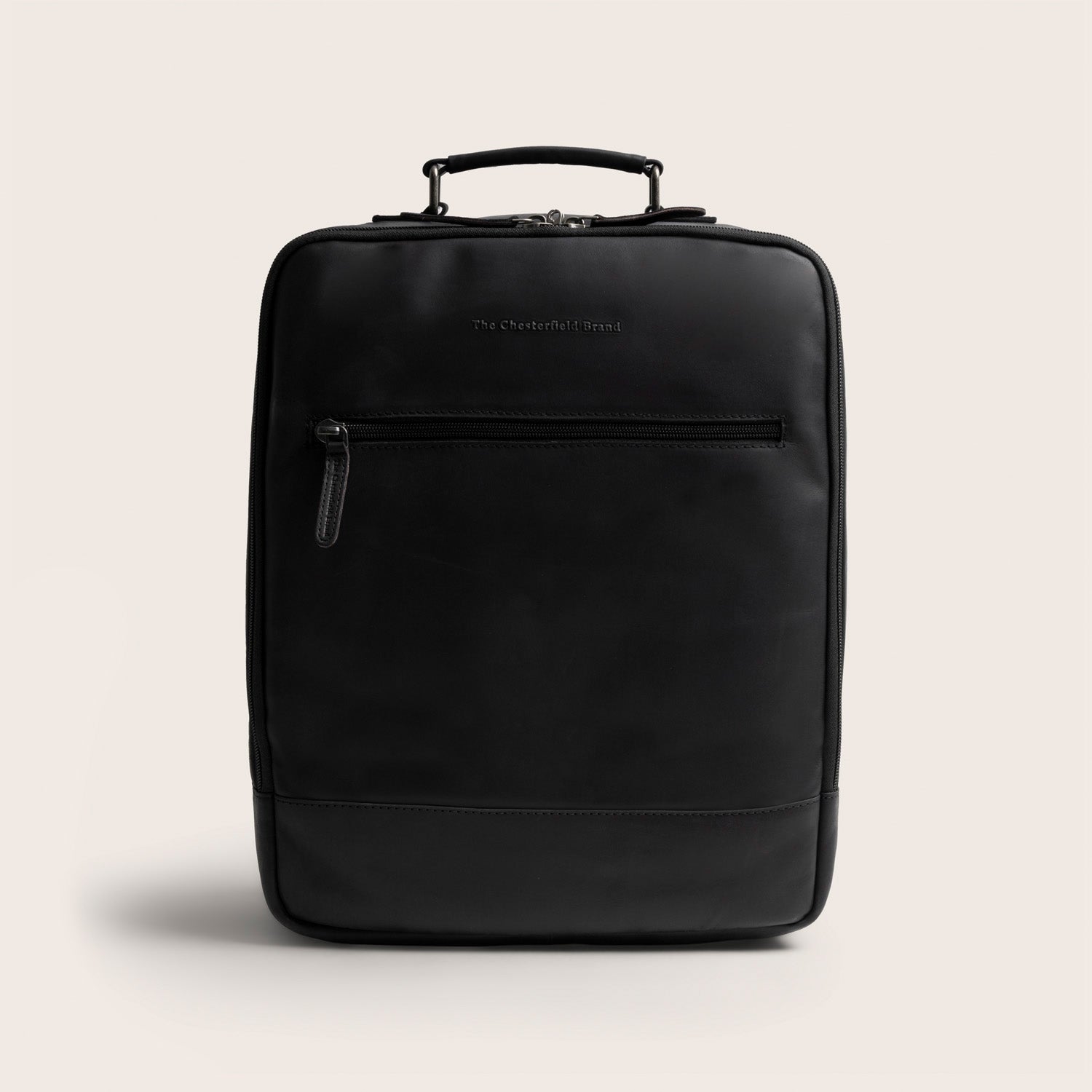 Sac à Dos en Cuir Noir Jamaica