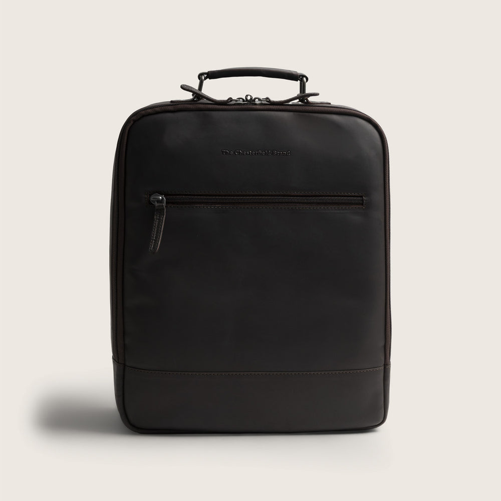 Leather Travel Backpack Brown Jamaica