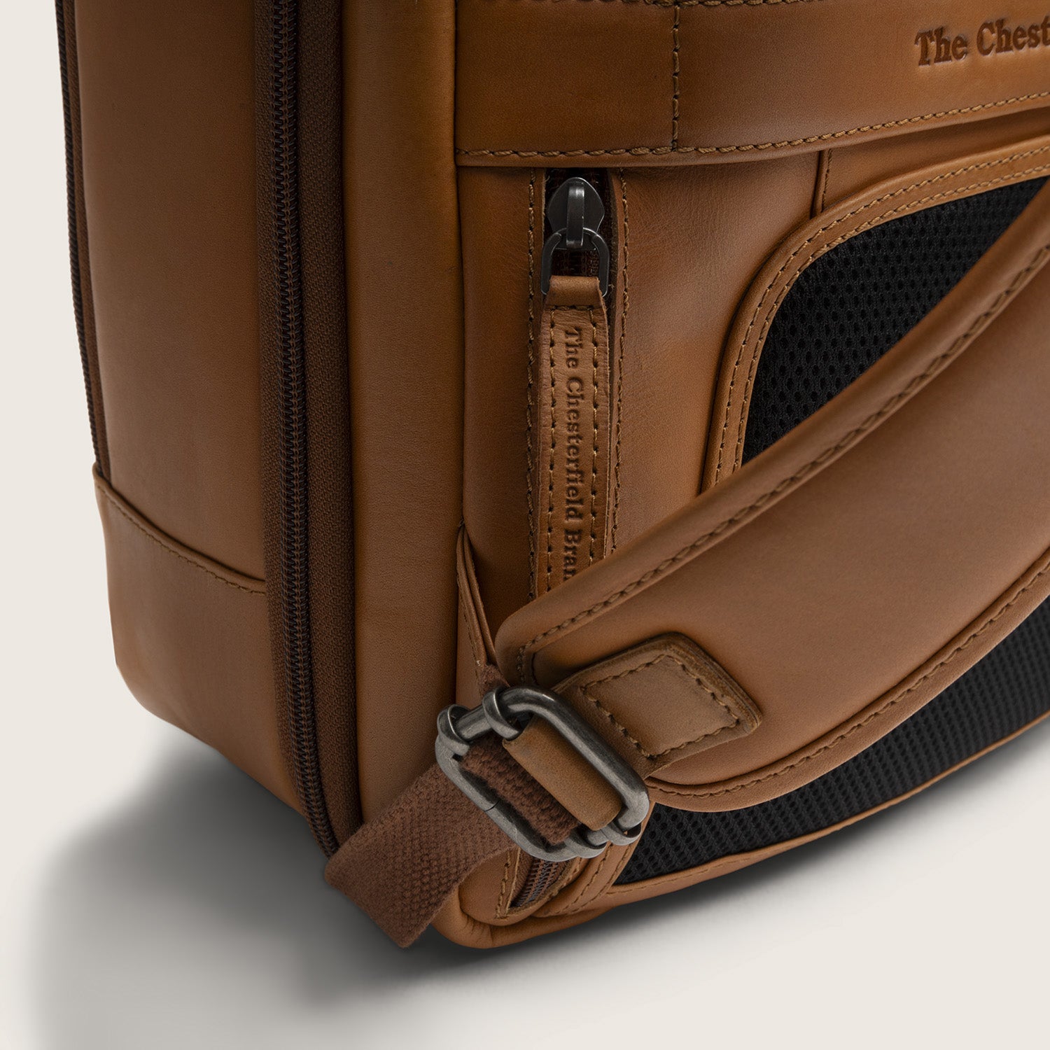 Leren Rugzak Cognac Jamaica