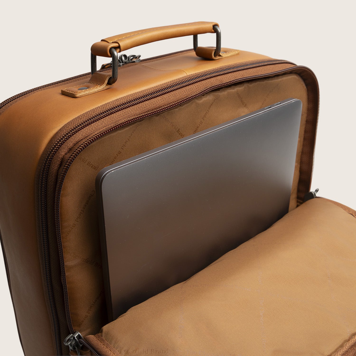 Leren Rugzak Cognac Jamaica